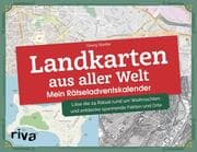 Cover von Landkarten aus aller Welt - Mein Rätseladventskalender