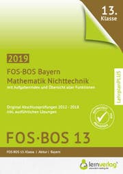 Cover von Abiturprüfung Mathematik Nichttechnik FOS/BOS Bayern 13. Klasse