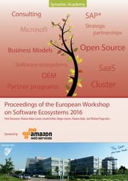 Cover von Proceedings of the European Workshop on Software Ecosystems 2016