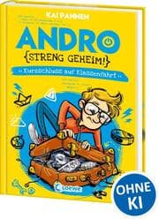 Cover von Andro, streng geheim! - Kurzschluss auf Klassenfahrt
