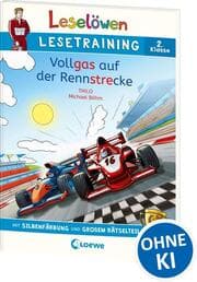 Cover von Leselöwen Lesetraining 2. Klasse - Vollgas auf der Rennstrecke