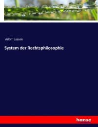 Cover von System der Rechtsphilosophie