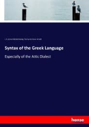Cover von Syntax of the Greek Language