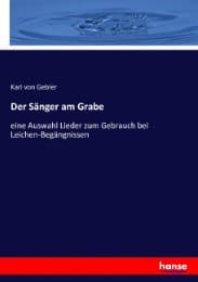 Cover von Der Sänger am Grabe