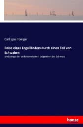 Cover von Reise eines Engelländers durch einen Teil von Schwaben