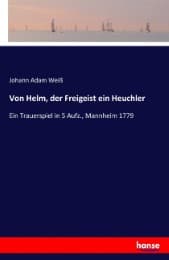 Cover von Von Helm, der Freigeist ein Heuchler