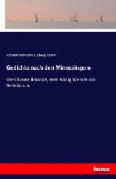 Cover von Gedichte nach den Minnesingern