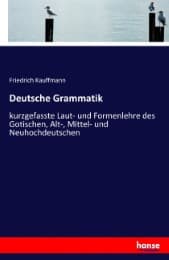 Cover von Deutsche Grammatik