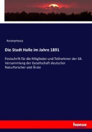 Cover von Die Stadt Halle im Jahre 1891