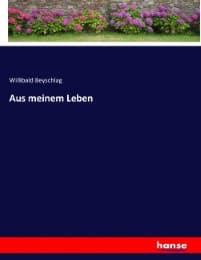 Cover von Aus meinem Leben