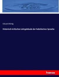 Cover von Historisch-kritisches Lehrgebäude der hebräischen Sprache
