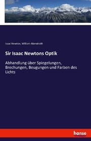 Cover von Sir Isaac Newtons Optik