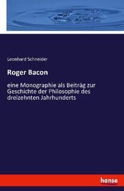 Cover von Roger Bacon
