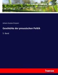 Cover von Geschichte der preussischen Politik