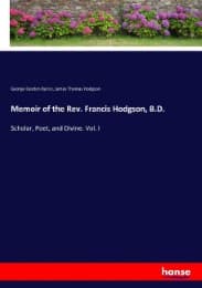 Cover von Memoir of the Rev. Francis Hodgson, B.D.