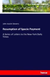 Cover von Resumption of Specie Payment