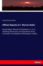 Cover von Official Reports of J. Warren Keifer