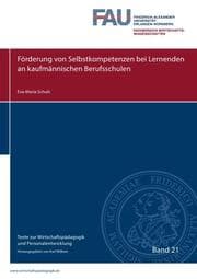 Cover von Förderung von Selbstkompetenzen bei Lernenden an kaufmännischen Berufsschulen