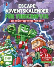 Cover von Escape-Adventskalender für Minecrafter: Der Angriff des Winter-Withers