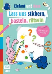 Cover von Die Sendung mit dem Elefanten - Lass uns stickern, basteln, rätseln