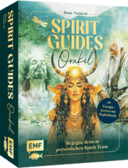 Cover von Orakel-Kartenset: Spirit Guides - 49 Energiekarten mit Begleitbuch