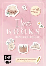 Cover von I love books - Mein Stickerbuch