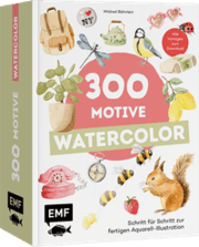 Cover von 300 Motive - Watercolor