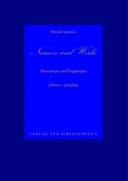 Cover von Namen und Werke 8