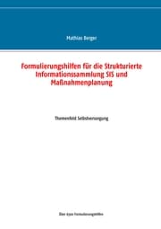 Cover von Formulierungshilfen für die Strukturierte Informationssammlung SIS und Maßnahmenplanung