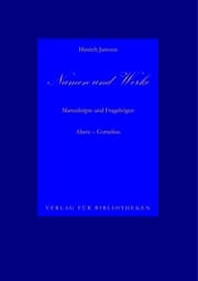 Cover von Namen und Werke 6