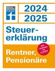Cover von Steuererklärung 2024/2025 - Rentner, Pensionäre