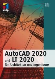 Cover von AutoCAD 2020 und LT 2020 für Architekten und Ingenieure