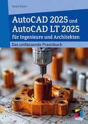 Cover von AutoCAD 2025 und AutoCAD LT 2025 für Ingenieure und Architekten