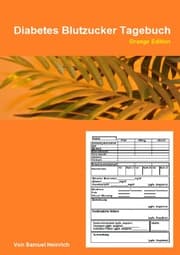 Cover von Diabetes Blutzucker Tagebuch