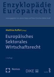 Cover von Europäisches Sektorales Wirtschaftsrecht