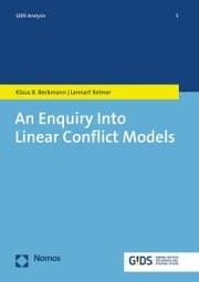 Cover von An Enquiry Into Linear Conflict Models