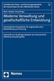 Cover von Moderne Verwaltung und gesellschaftliche Entwicklung
