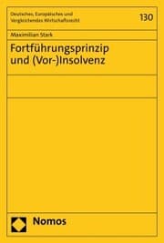 Cover von Fortführungsprinzip und (Vor-)Insolvenz