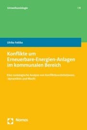 Cover von Konflikte um Erneuerbare-Energien-Anlagen im kommunalen Bereich