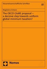 Cover von The OECD GloBE proposal - a decisive step towards uniform global minimum taxation?