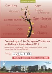 Cover von Proceedings of the European Workshop on Software Ecosystems 2018