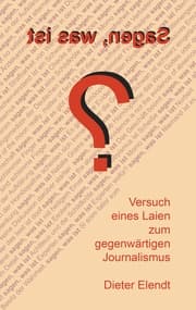 Cover von Sagen, was ist?