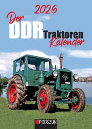Cover von Der DDR Traktoren Kalender 2026