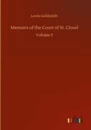 Cover von Memoirs of the Court of St. Cloud