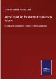 Cover von Beovulf nebst den Fragmenten Finnsburg und Valdere