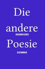 Cover von Die andere Poesie
