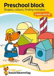 Cover von Preschool block - Shapes, colours, finding mistakes 4 years and up