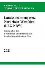Cover von Landesbeamtengesetz Nordrhein-Westfalen (LBG NRW)