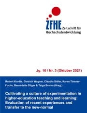 Cover von Cultivating a culture of experimentation in higher-education teaching and learning