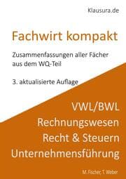 Cover von Zusammenfassung zur Prüfungsvorbereitung Fachwirt